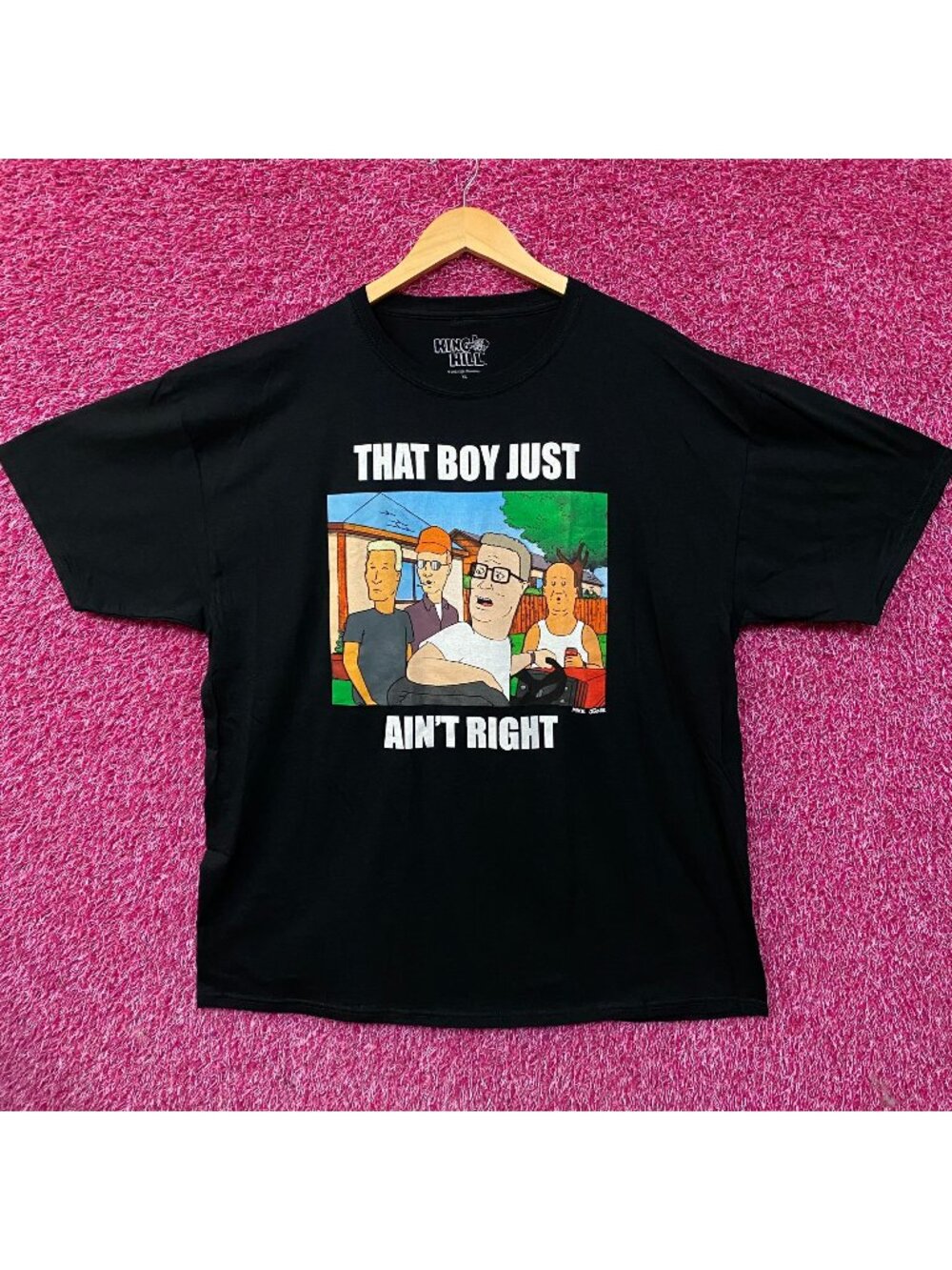 King of the Hill That Boy Just Ain't Right Graphic T-Shirt XL